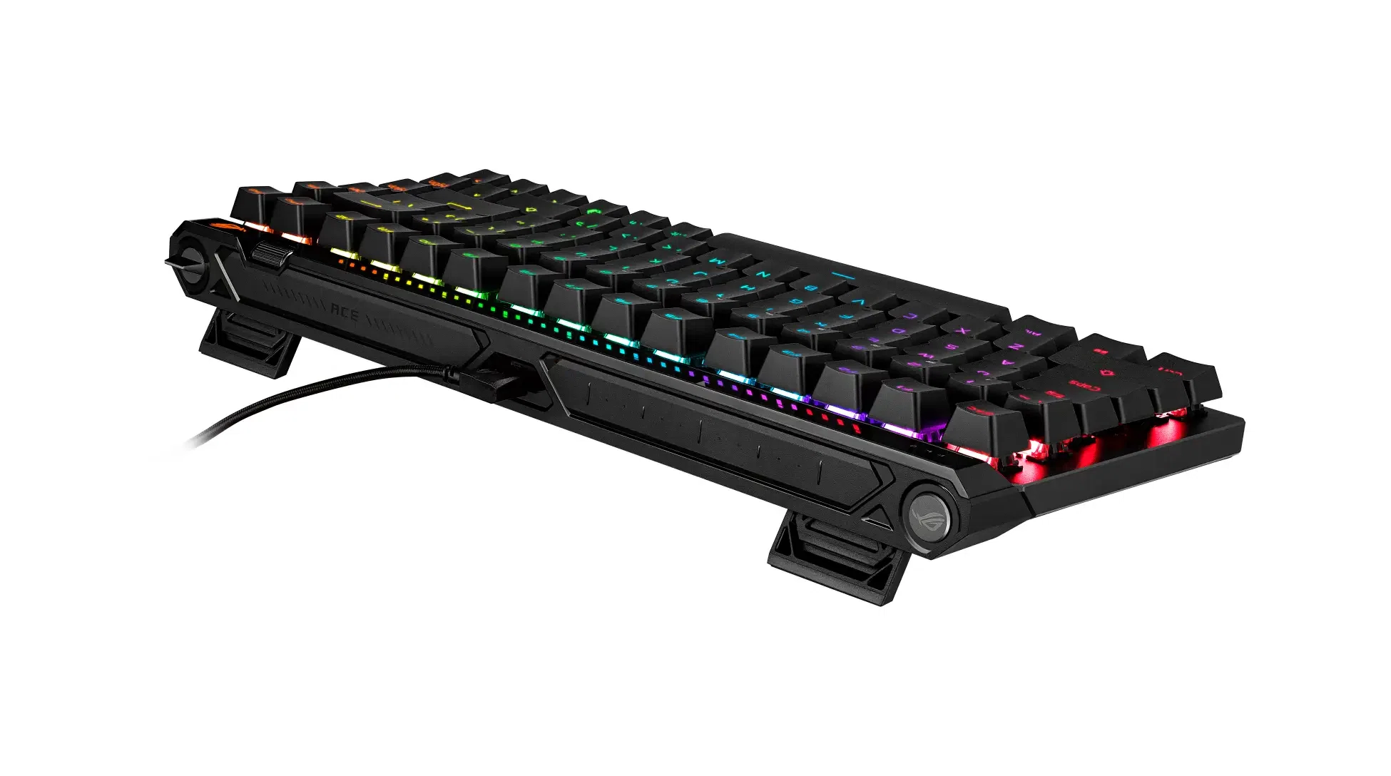 ASUS ROG、精密入力対応の新スイッチ搭載「Falchion Ace 75 HE」を4月