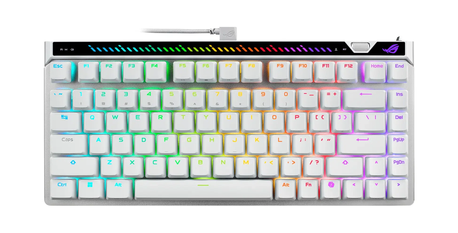 ASUS ROG、精密入力対応の新スイッチ搭載「Falchion Ace 75 HE」を4月