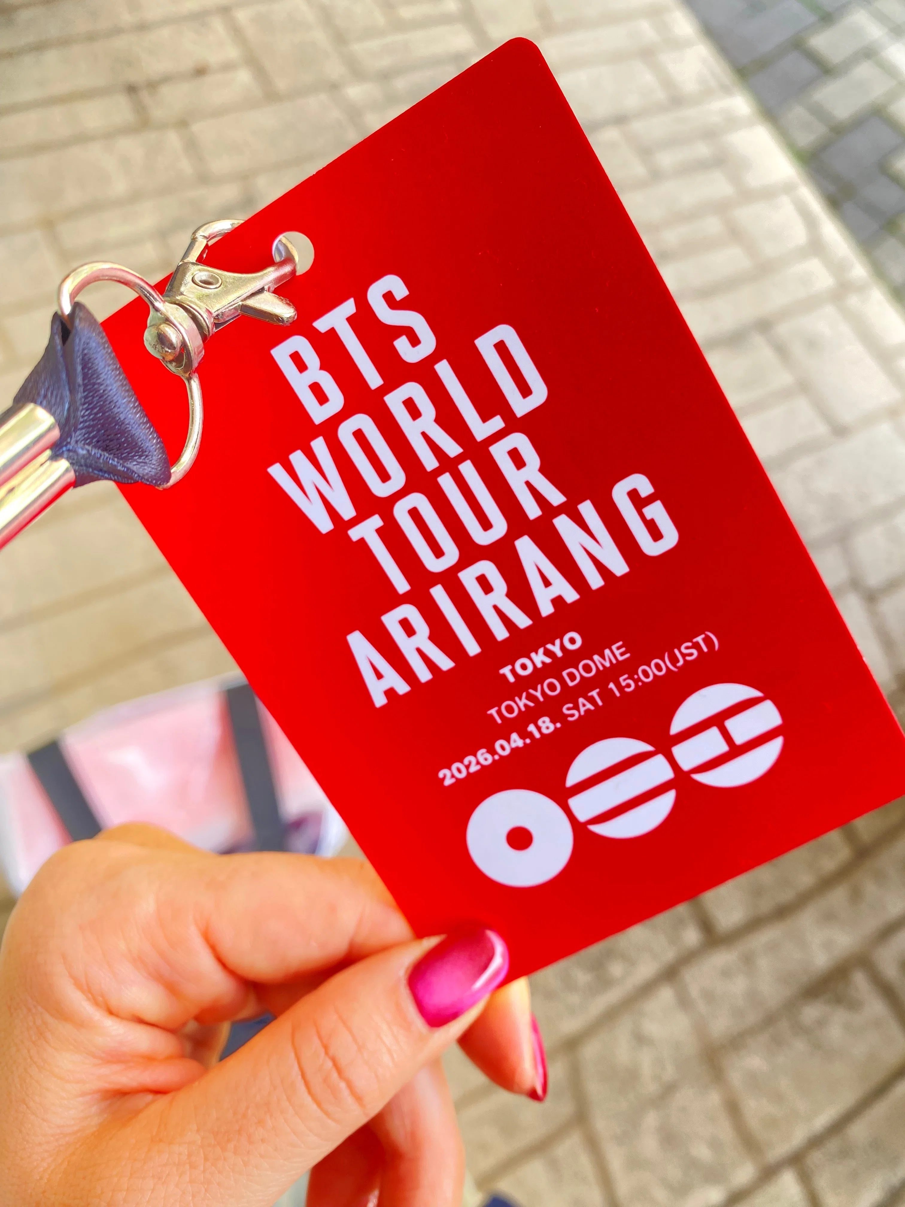4/18 BTS World tour Arirang 東京 公演開始まで｜つみき