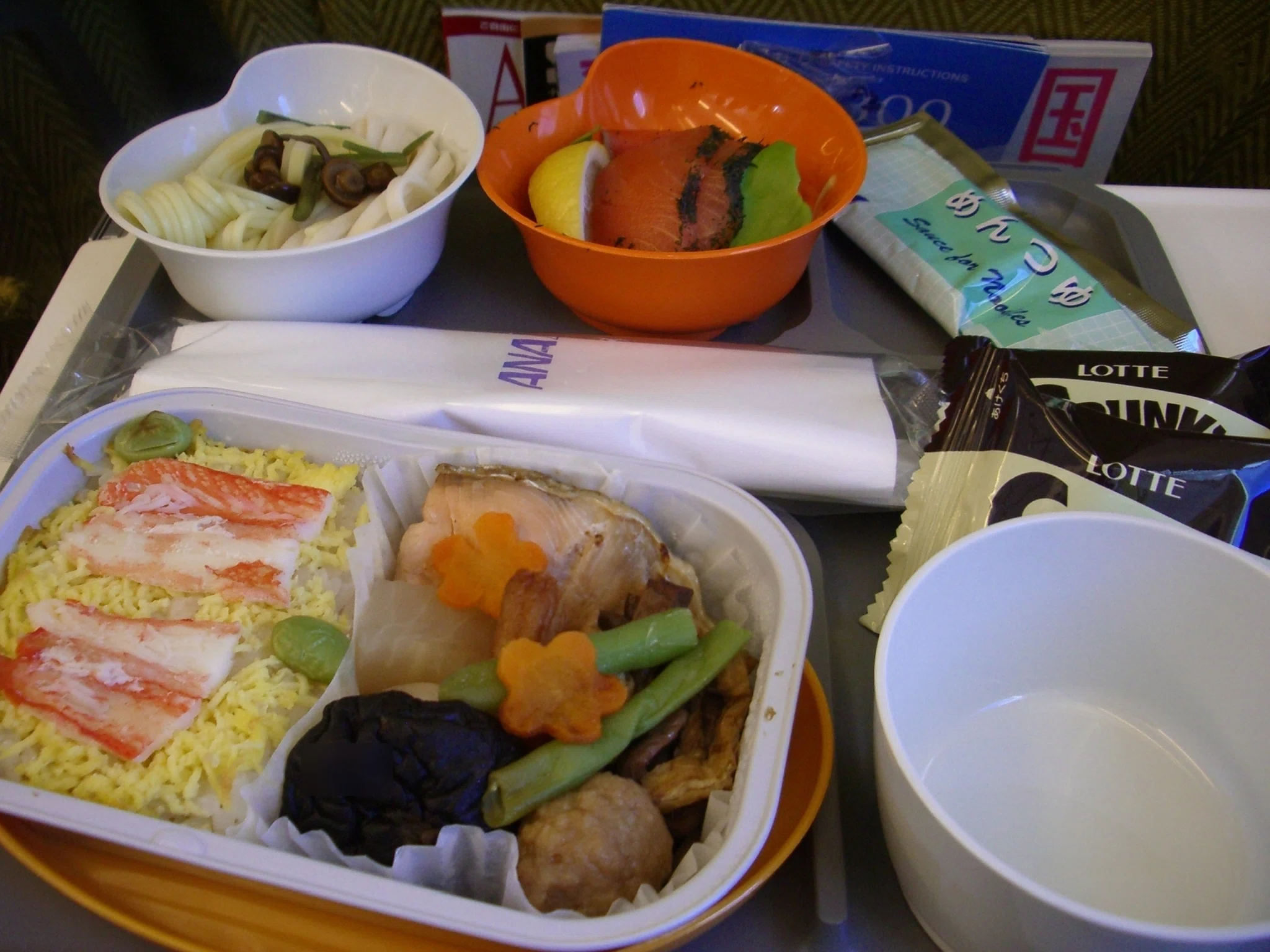 思い出の機内食を語ります（エコノミークラス中心）｜DSSまっちゃん達