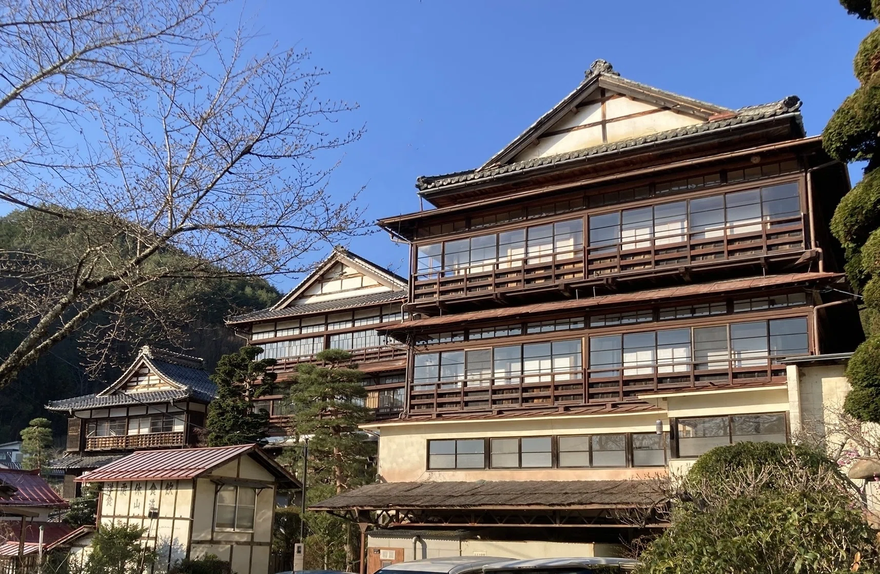 信州田沢温泉 山あいに聳える高楼の宿 その1～「ますや旅館」 歴泊記