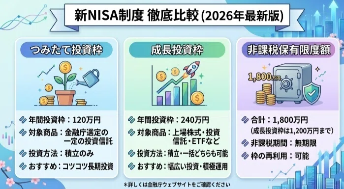 2026年最新版】新NISA徹底解説：仕組み、証券会社選び、eMAXIS Slim