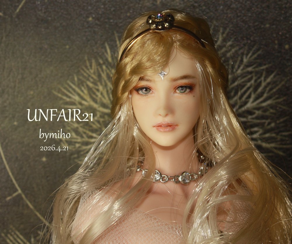♪♪ 1/6 　ドール カスタムドールヘッド　明美麗　(あみり) ♪♪ Yahoo!オークション - 1/6 ドール カスタムヘッド A