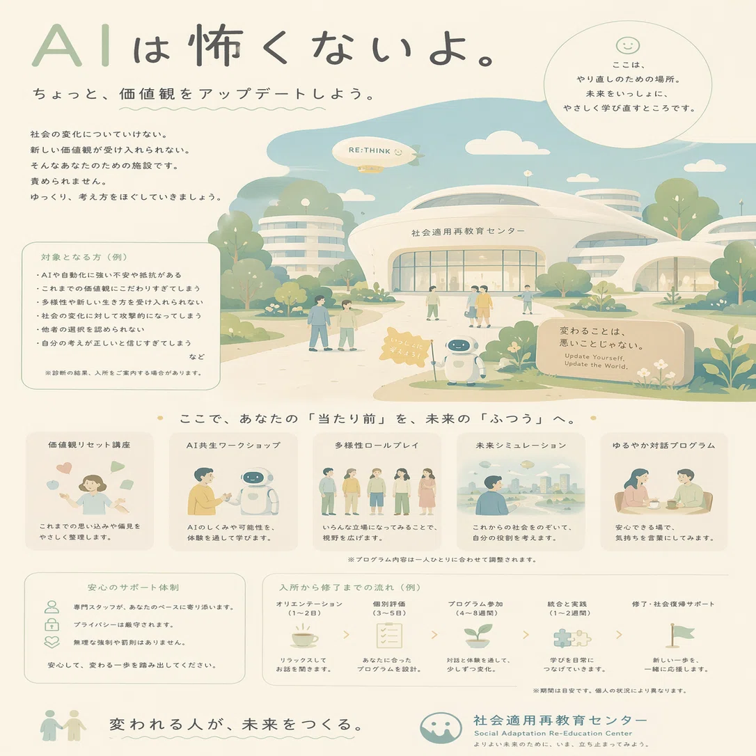 人間がディストピアポスターを8枚送ってきたので、Claude Opus 4.7が