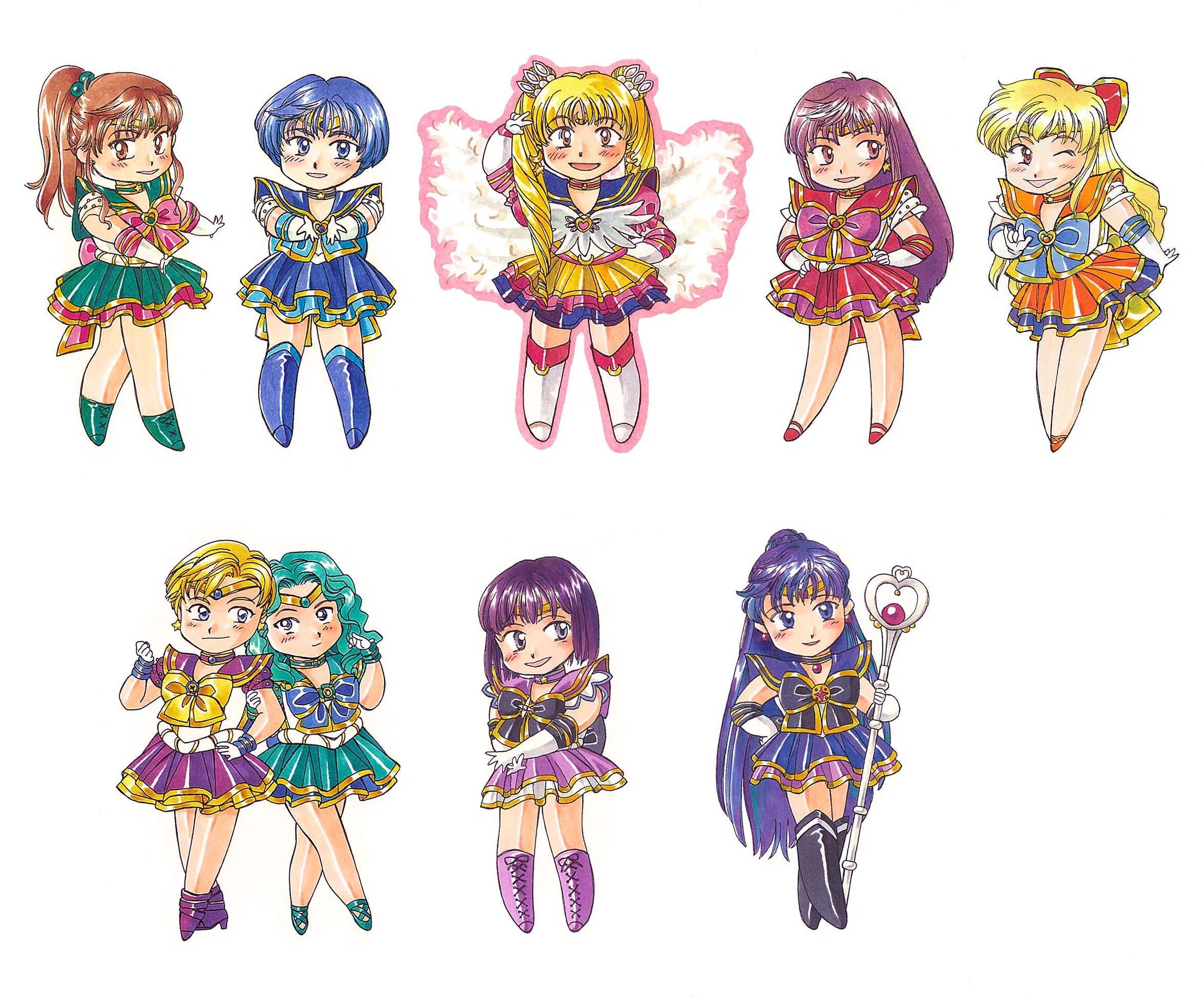 イラスト 「セーラームーン・ミュージカル」｜天球