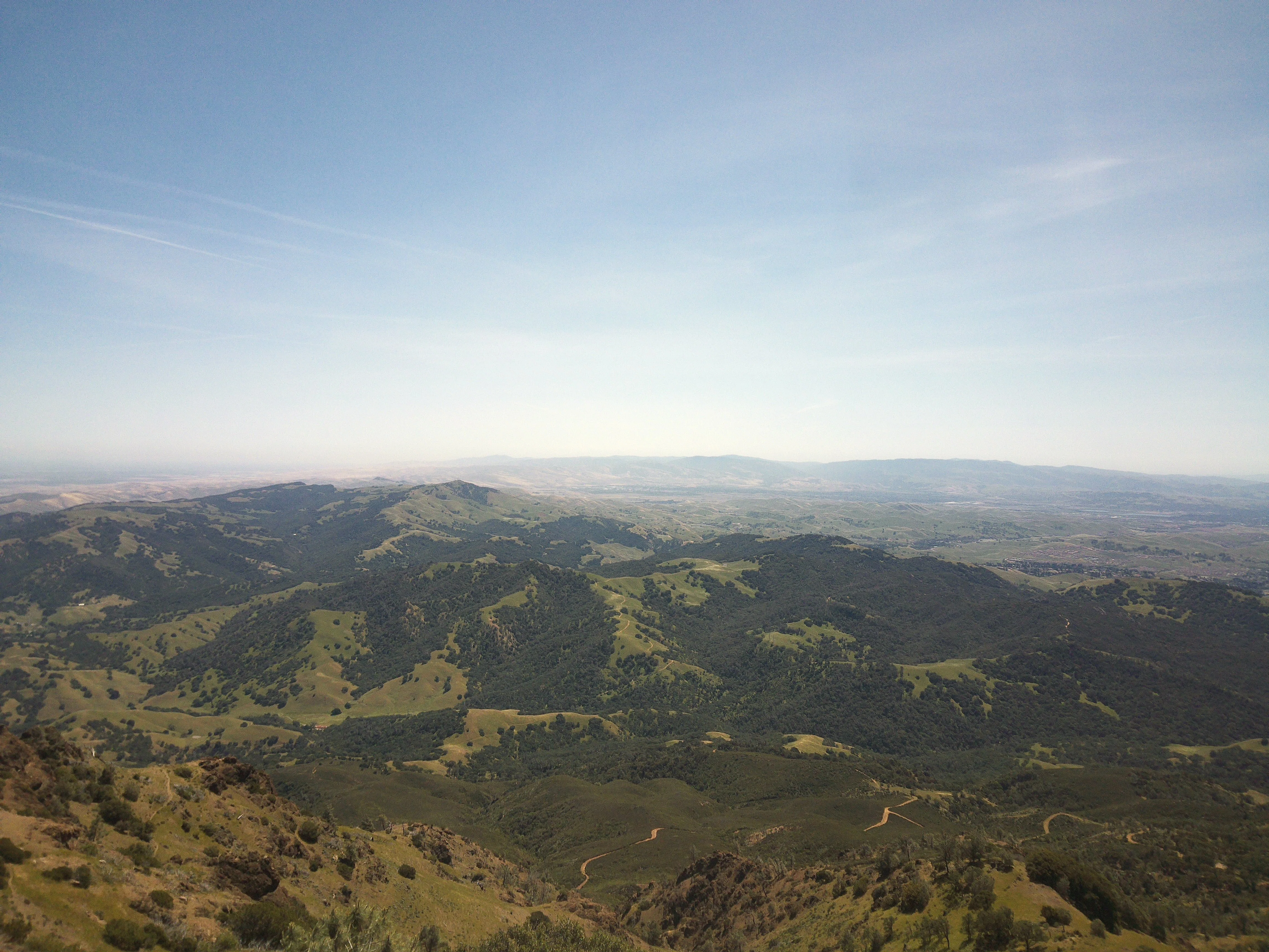 山景色 360°のパノラマビュー〈Mount Diablo State Park〉で絶景トレイル