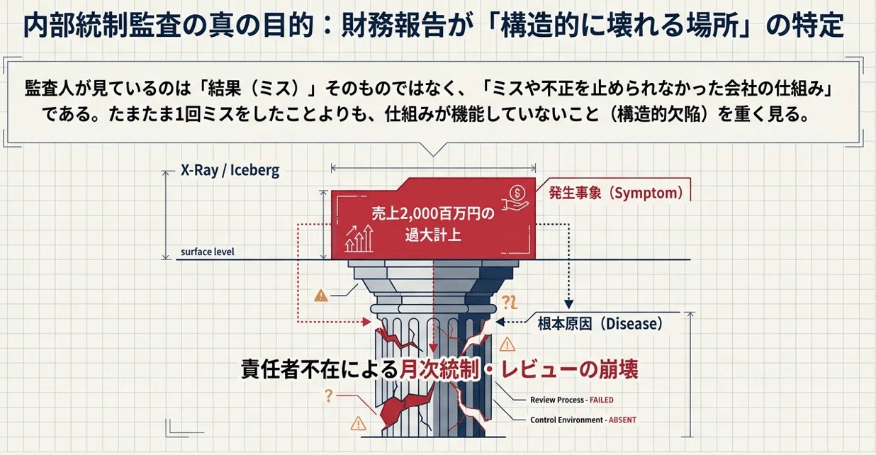 連結子会社で不正やミスが見つかったとき、監査人はどこまで広げて