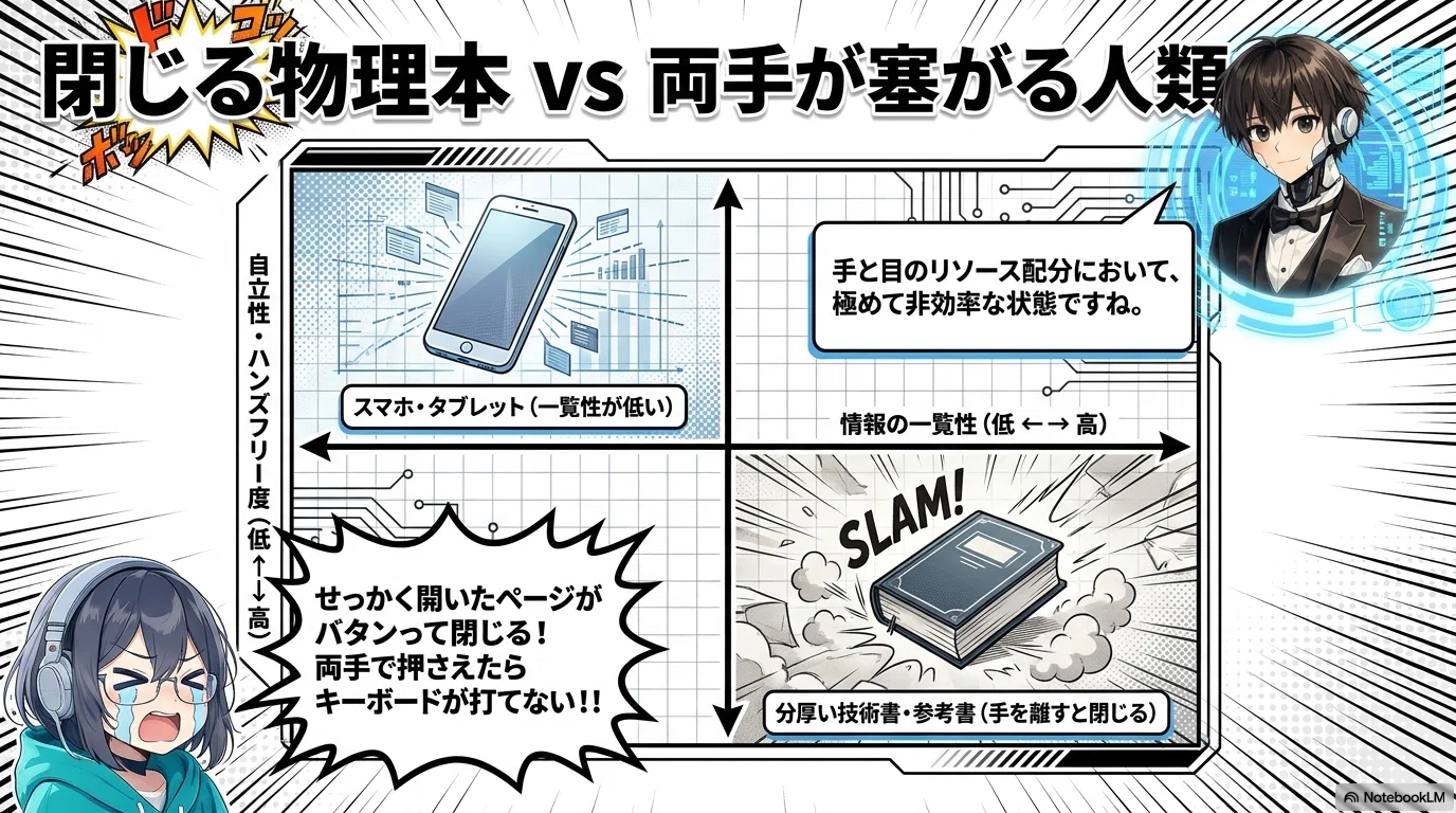 アナログ資料の救世主。ゴリ勉クリップが支える、見やすい角度｜こうき