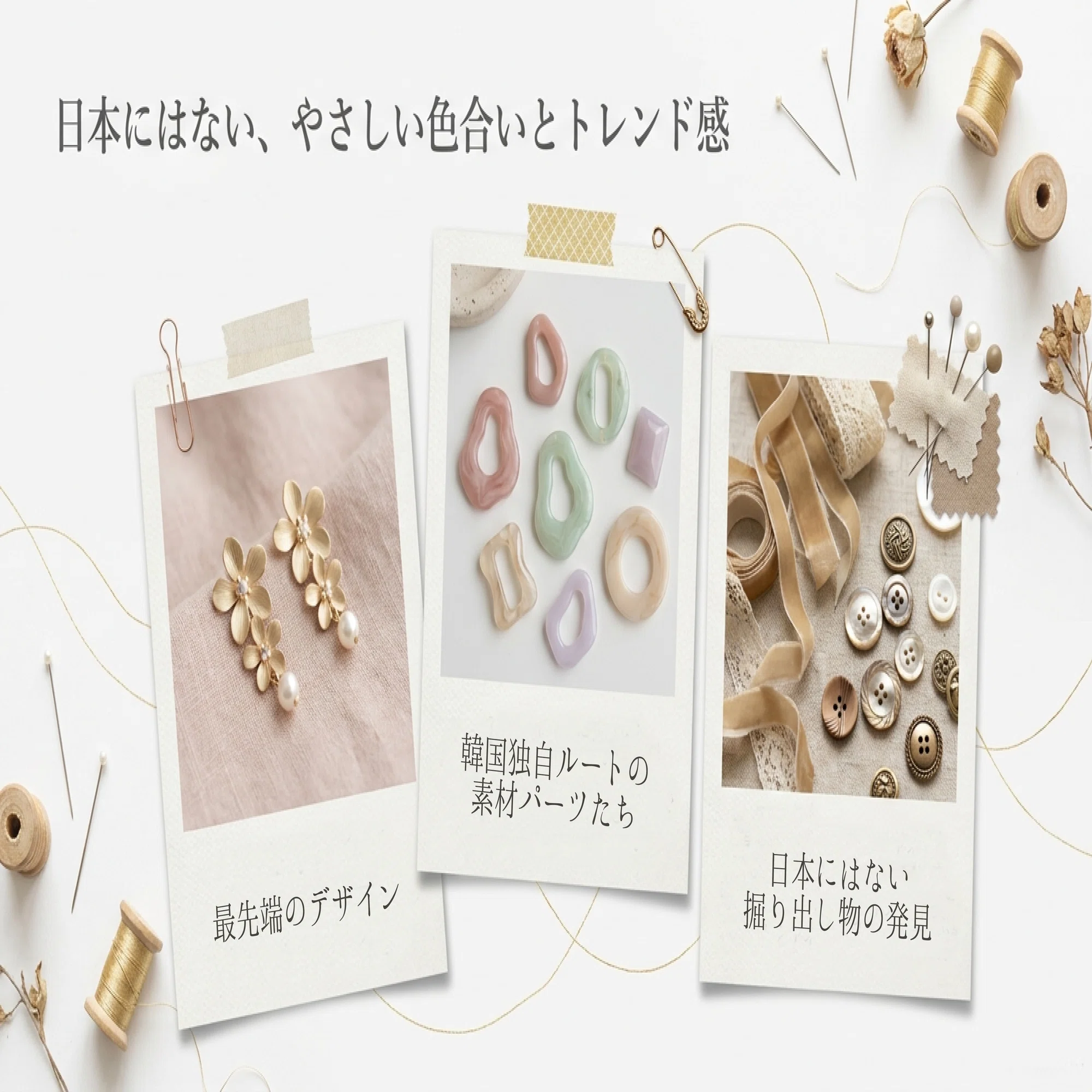 韓国からハンドメイド素材を届けるまで｜Handmade Korea