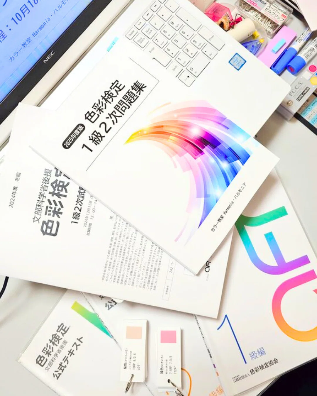 【2025最新版】色彩検定1級2次試験対策+1級公式テキスト 色彩検定 公式テキスト 1級編 (2020年改訂版) | 内閣府認定 公益社団