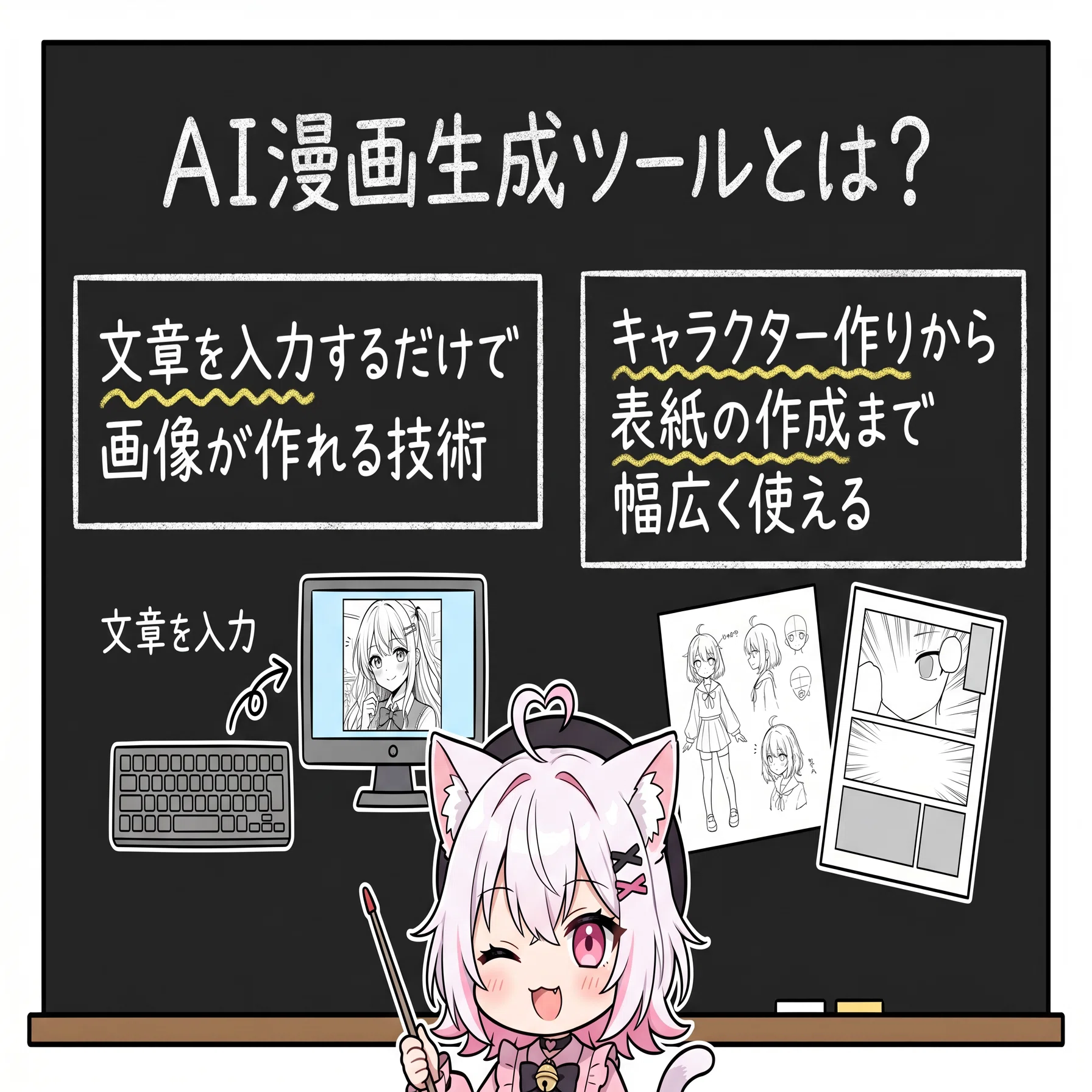 2026年最新】AI漫画制作におすすめのツール4選！簡単な漫画の作り方も