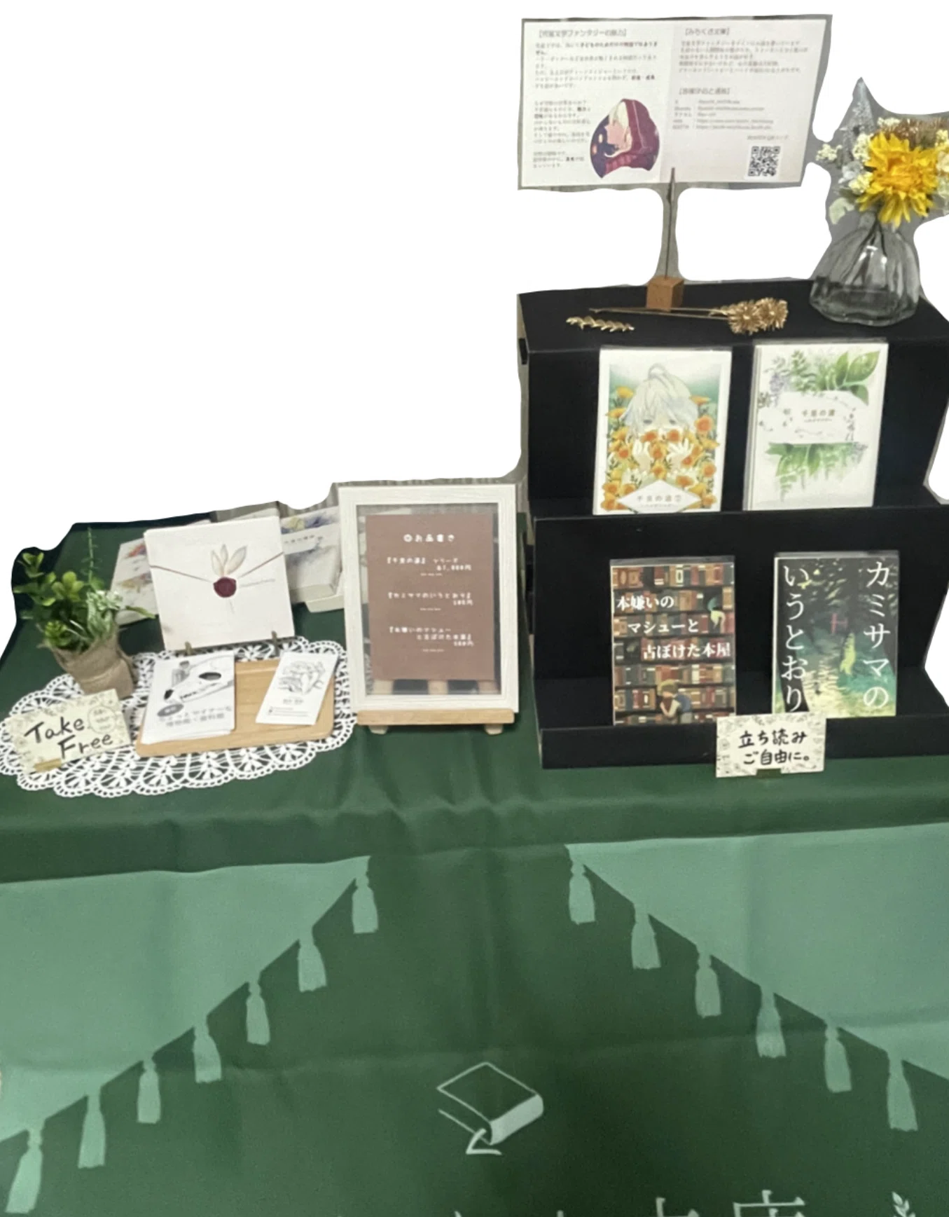 kotobukihime様確認用ページ Revised] I tried setting up a test display.｜ぽち(狛木 花信)＠文学