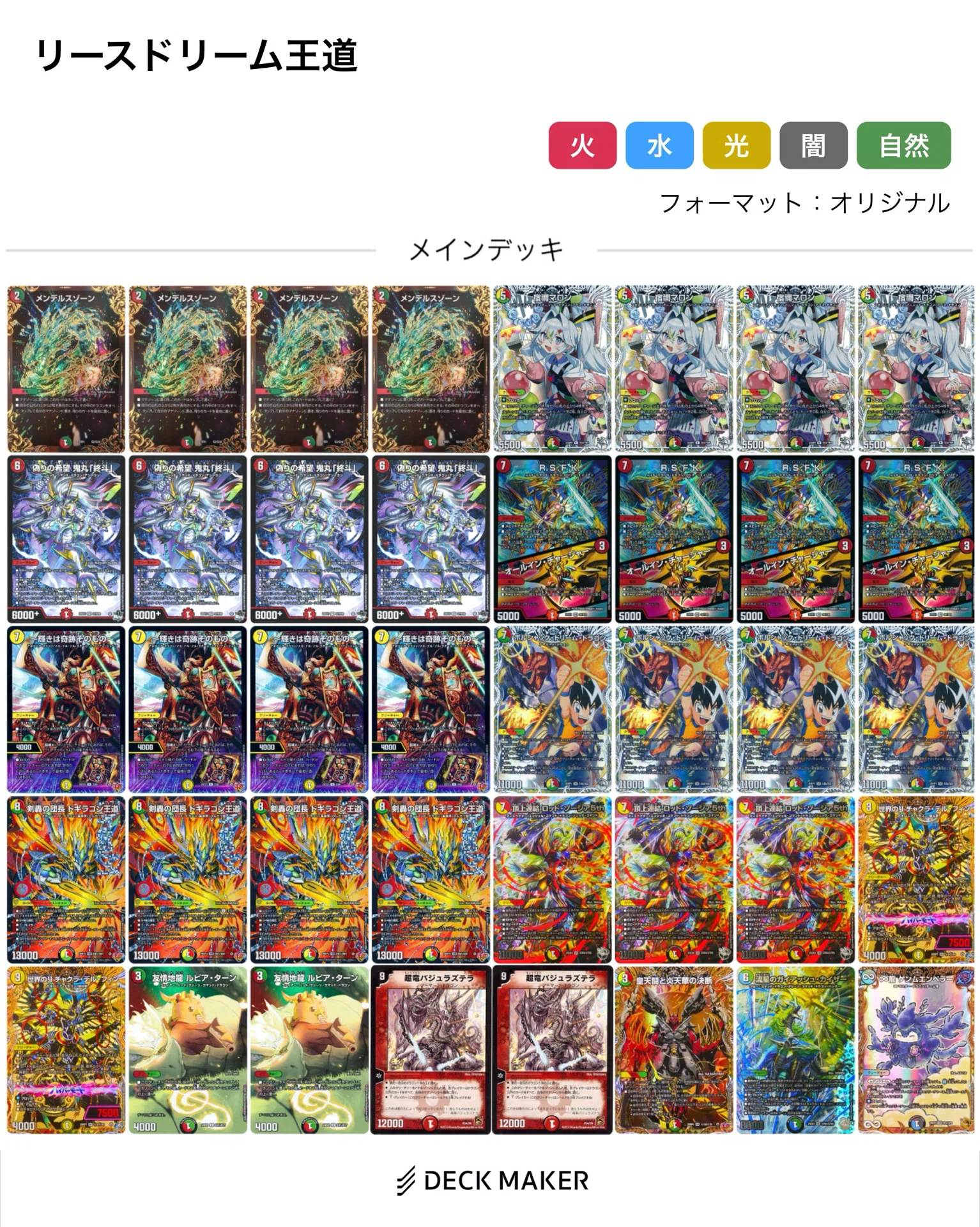 デッキ回してみようぜ！リースドリーム王道編 〜ライドウ/つぎひくとの