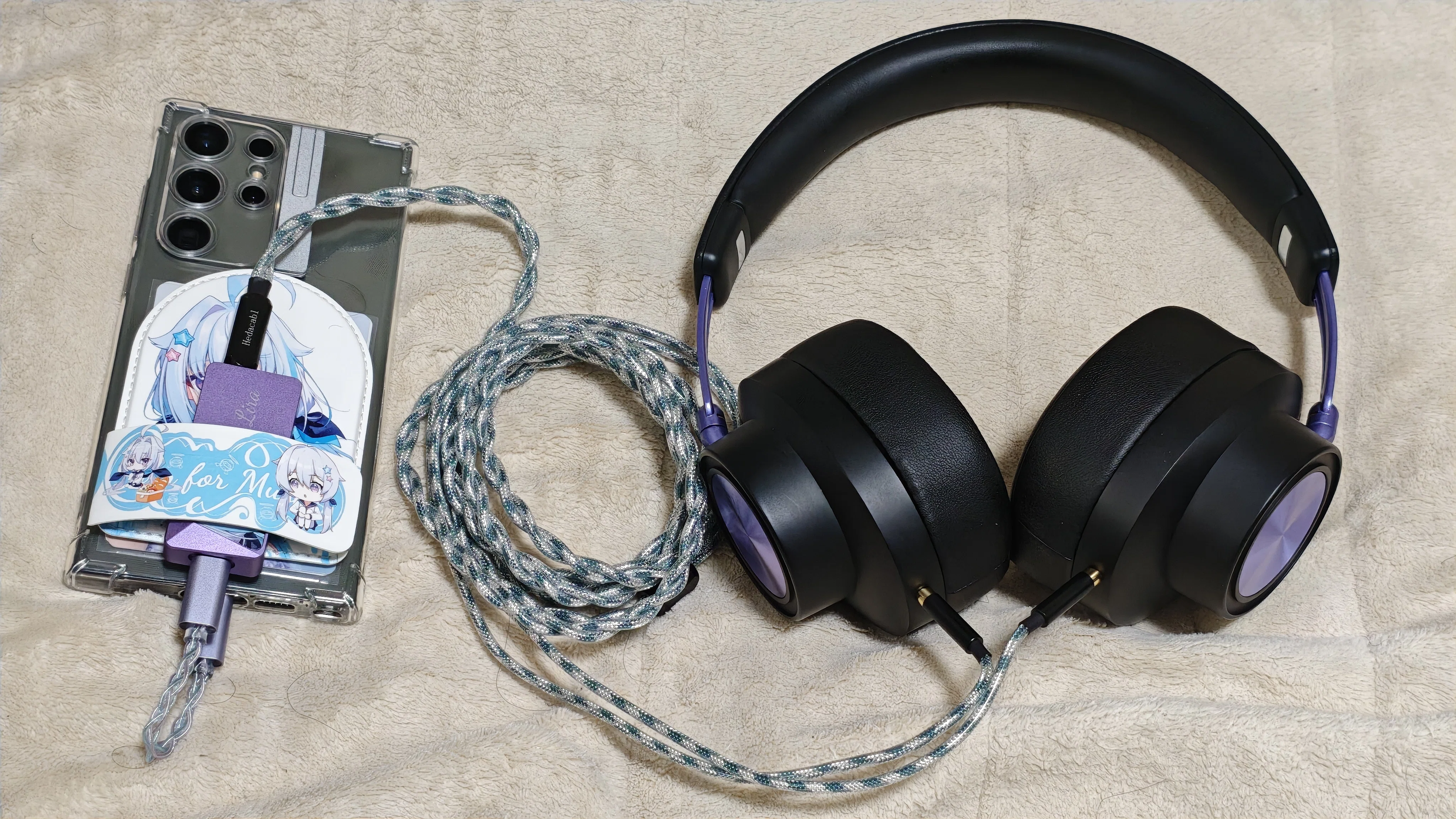 Hedacabl HD-04 ヘッドホン ケーブル 🟨Hedacabl ヘッドホンケーブルリスト｜イヤホンジャックと豆🐒@ポタオデ