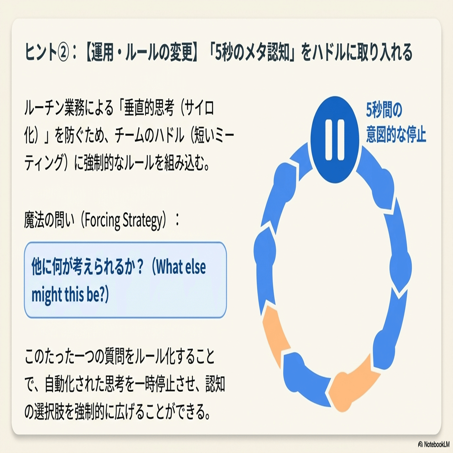 現場の直感を過信するな！医療安全を支える認知的強制ルール｜リキ