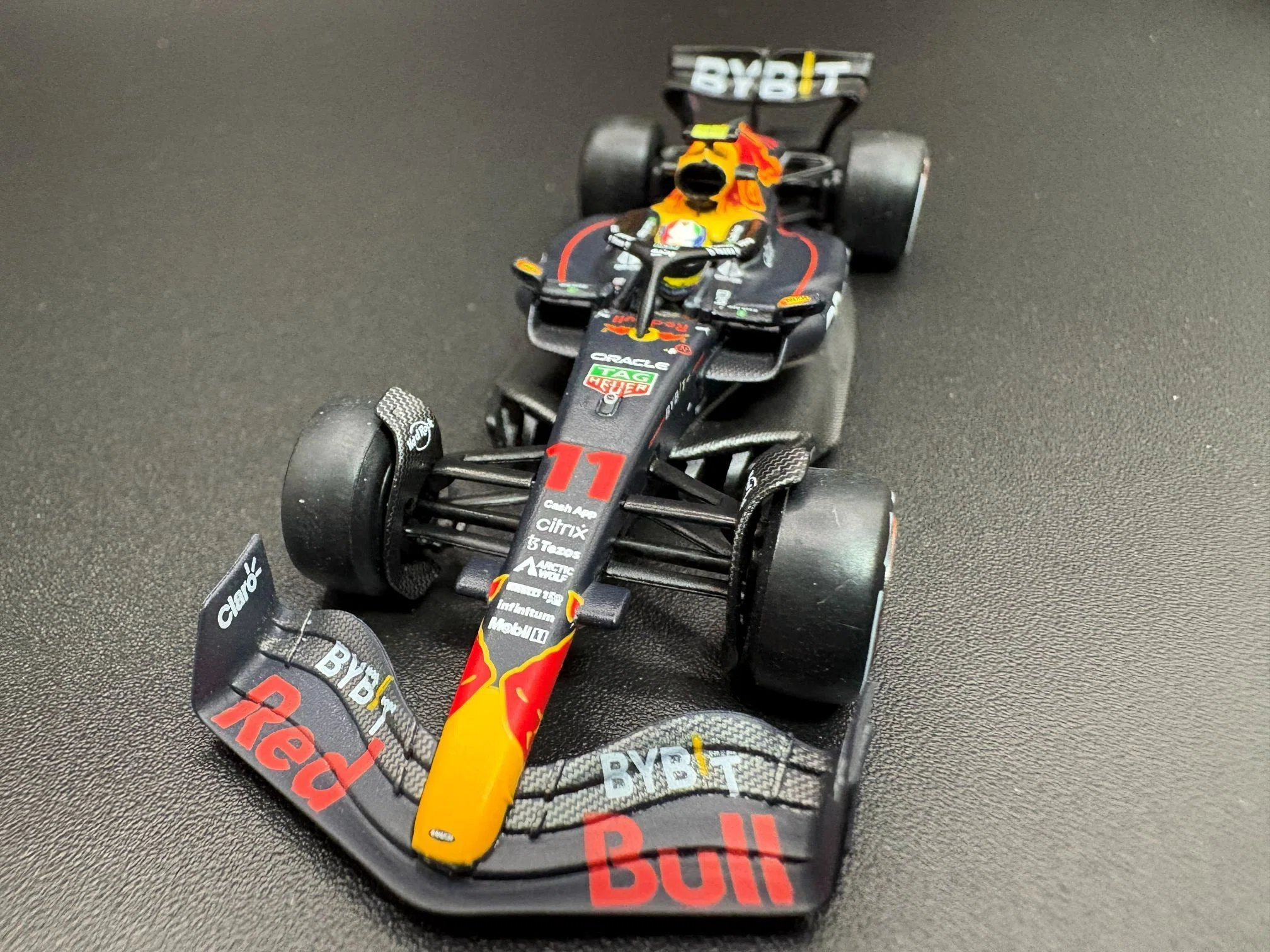 MINI GT 1/64 Oracle Red Bull Racing RB18 #11 Sergio Perez 3rd Abu