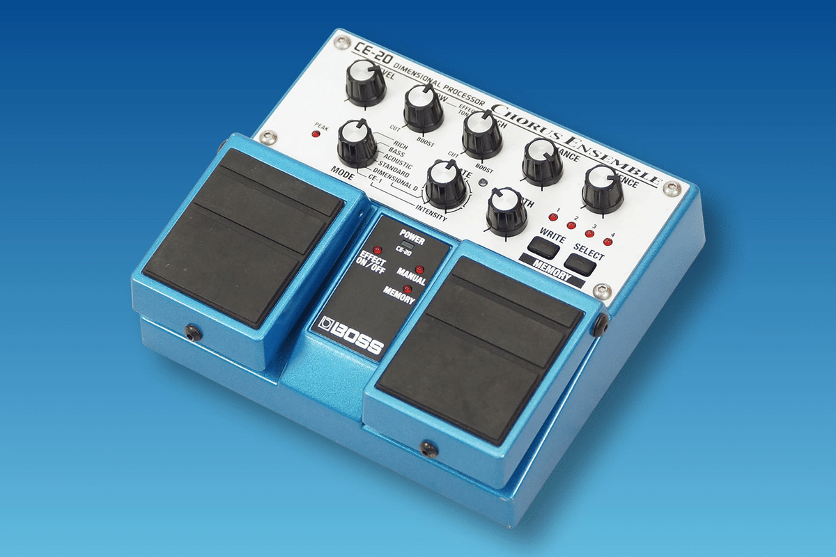 特選中古品！現在では入手困難なボス「CE-20 CHORUS ENSEMBLE」が中古