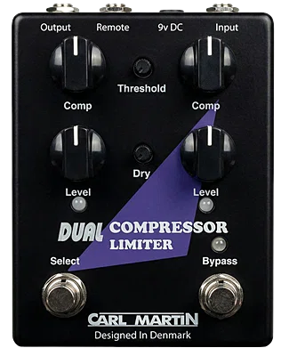 ギター Carl Martin Compressor Limiter CARL MARTIN Compressor Limiterがデュアル仕様に進化！｜ギター改造