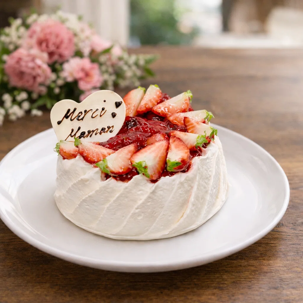 好きな味”に戻って作った、今年の母の日ケーキの話｜Bon Vivant