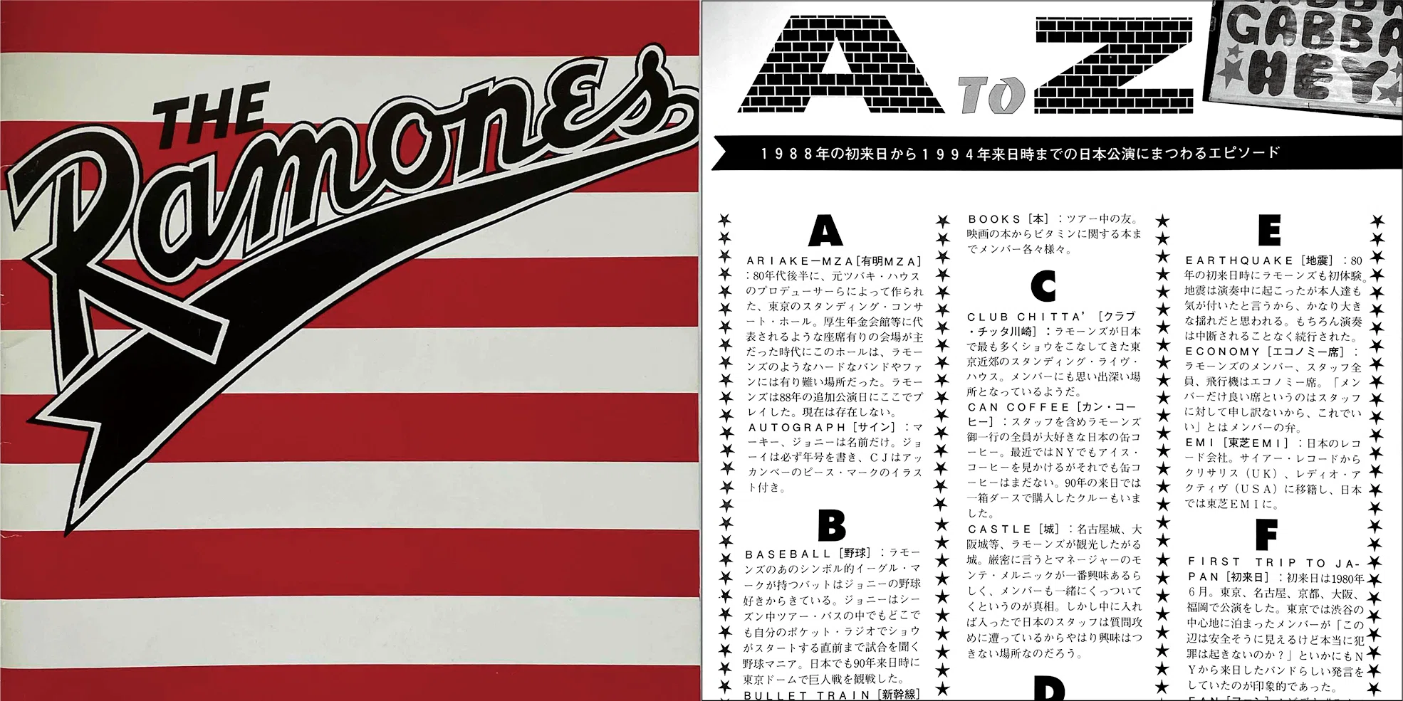 I Love RAMONES Deluxe Edition』 出版記念写真展に「展示する貴重な