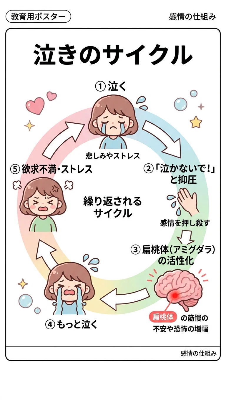 泣か ない 方法