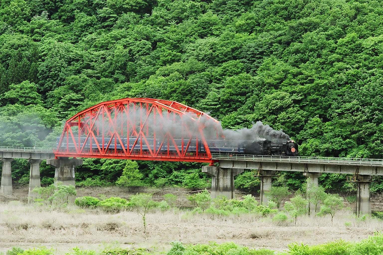 v275, 北上線：SL錦秋湖号 （2003年）｜ひろやん