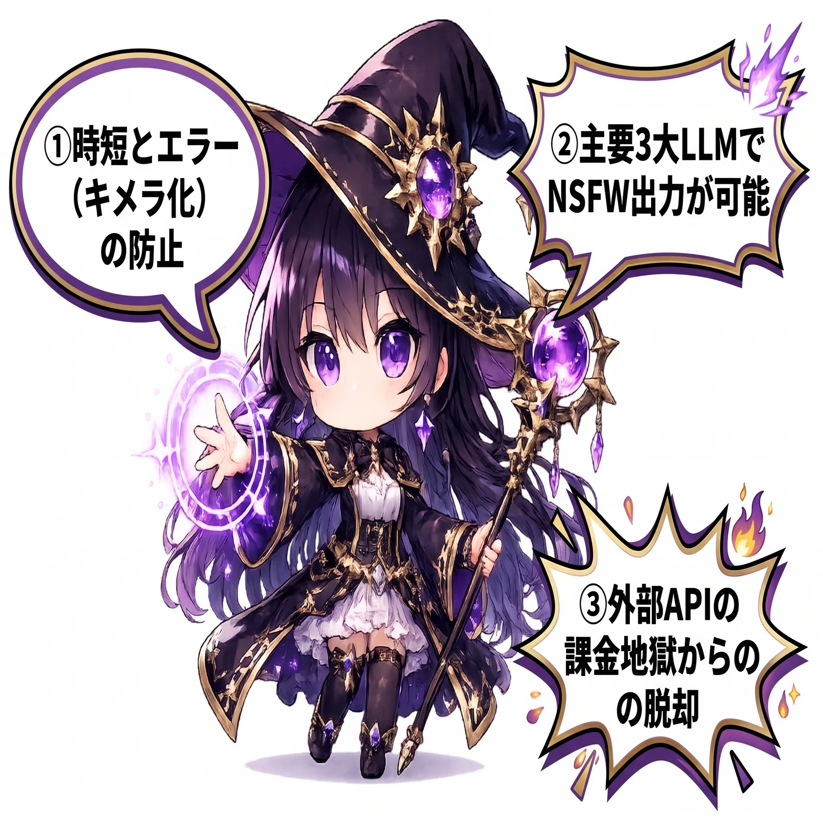 ComfyUI特化・SDXLプロンプト自動生成システム（ChatGPT/Claude/Gemini