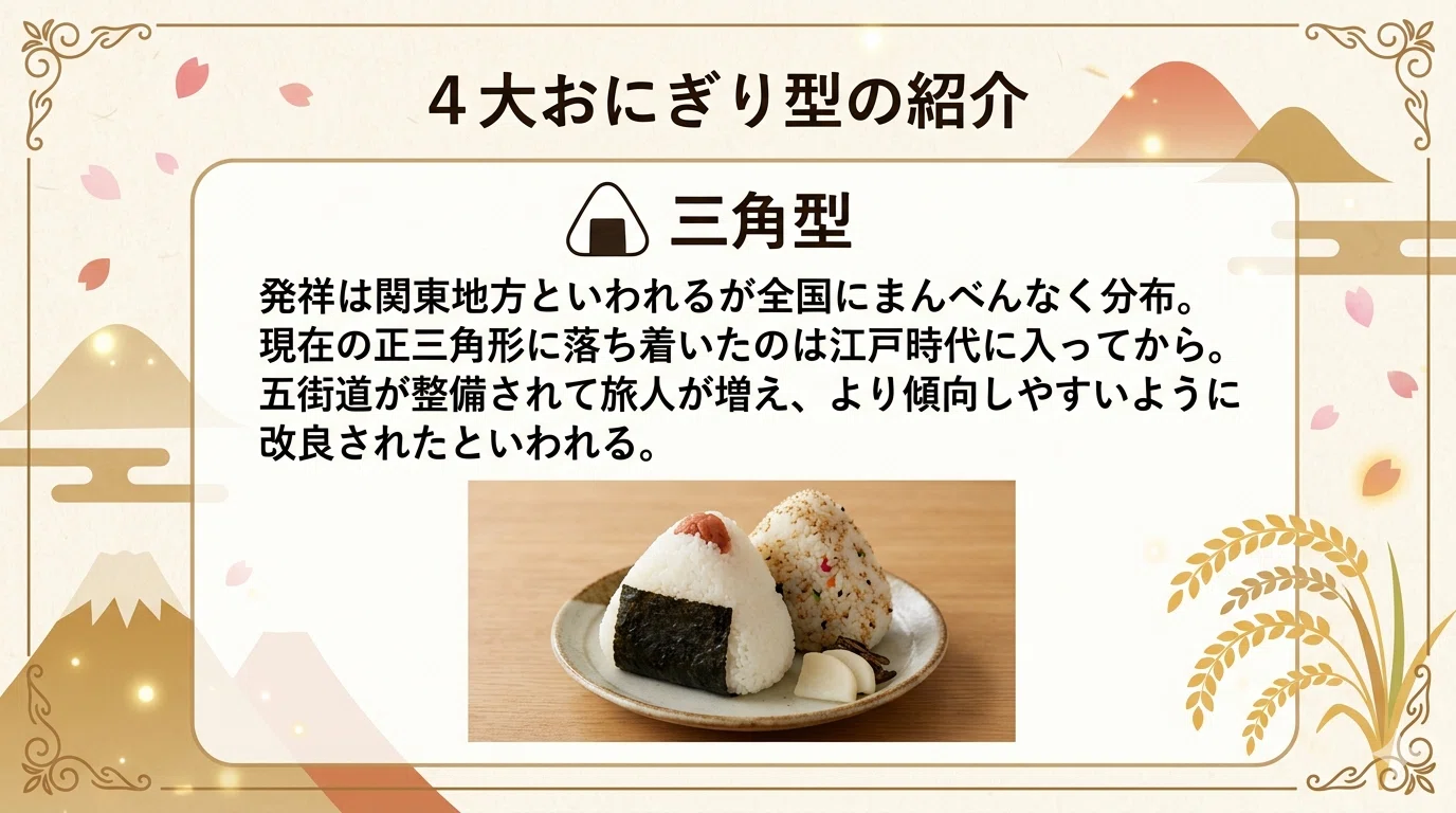 自由研究｜おにぎりの歴史｜にしはら