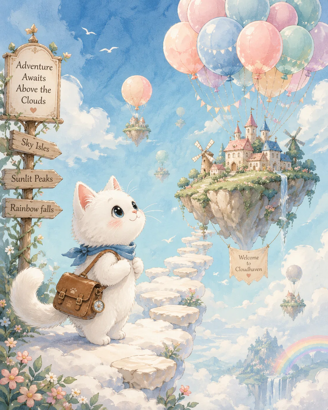 プロンプト5つ全公開｜ChatGPT Images2.0で作る、旅する猫の絵本