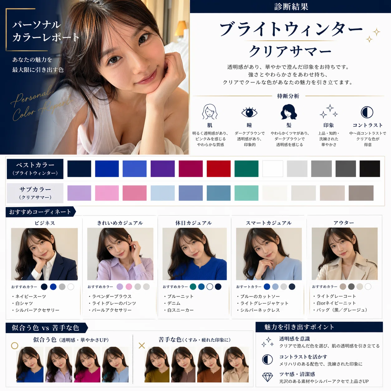 あなたに似合う色が見つかる！LEPSIMがファッションカラー Style 