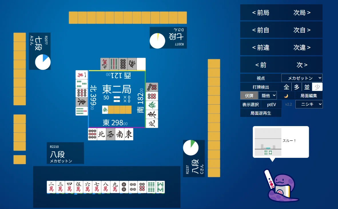 天鳳十段タッチを目指して毎日更新する麻雀note1335日(1休)｜メカZ