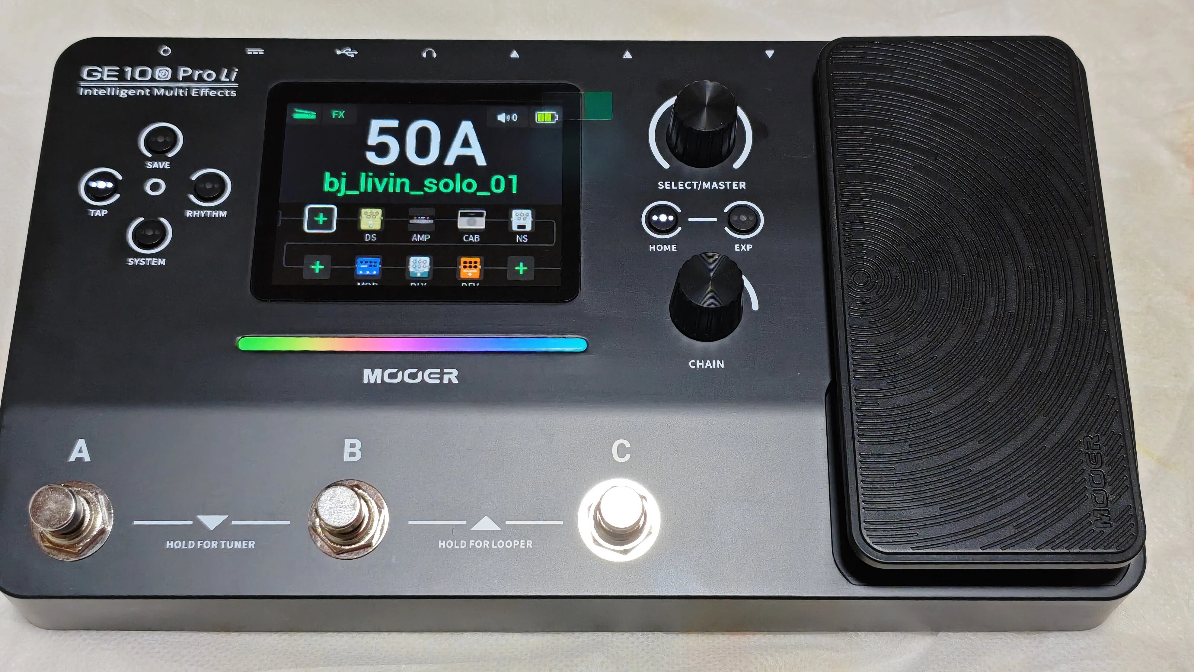 MOOER GE100pro① 買ってみた｜NZ1983