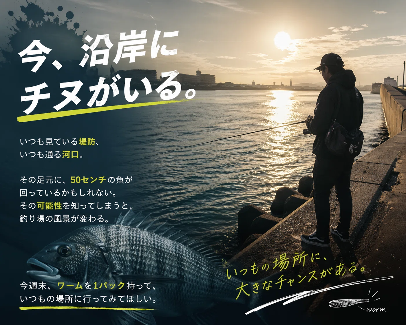 チヌが、今、沿岸にいる。｜FISHING EXTRA