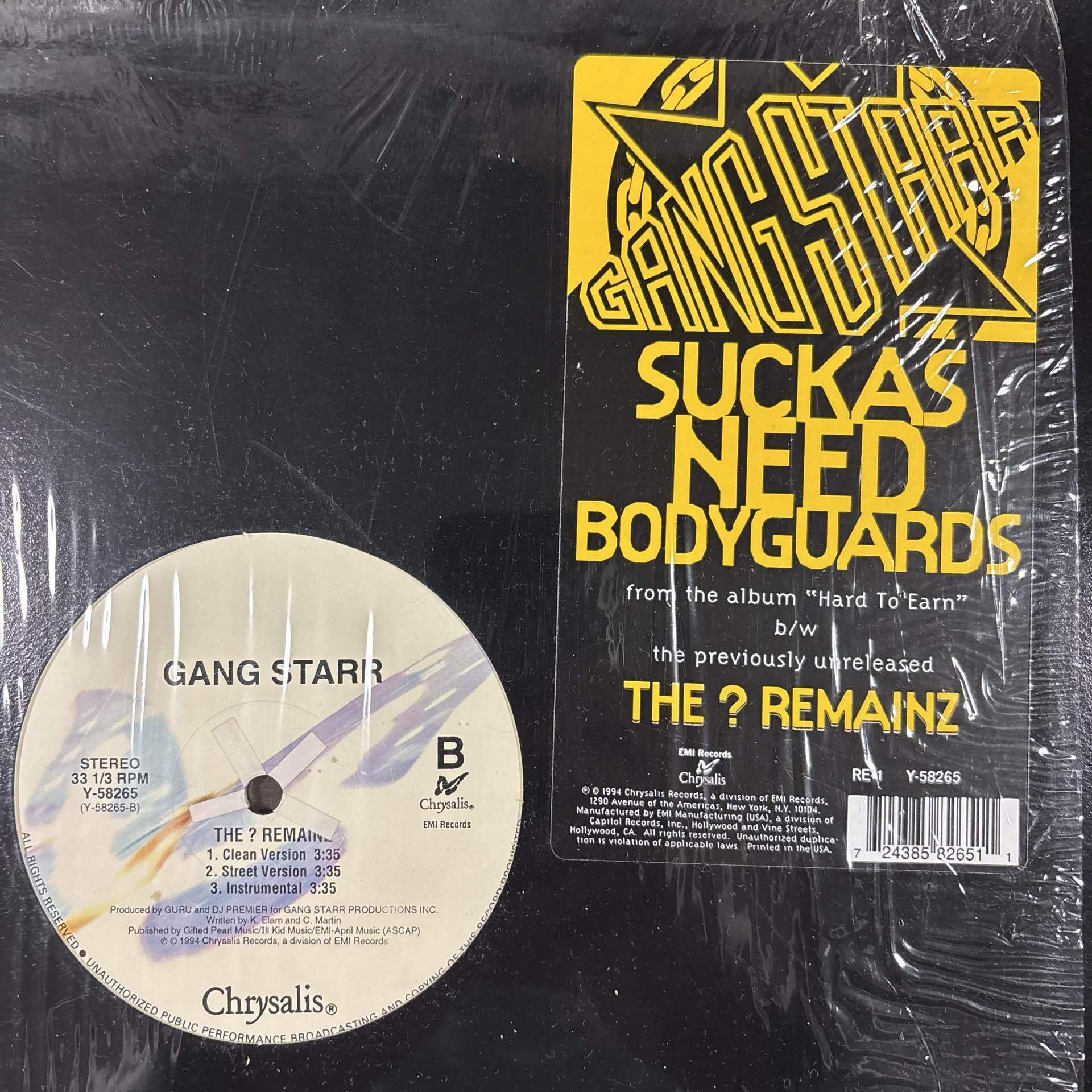 GANG STARR Hard to Earn2枚組LPレコード HARD TO EARN(2LP) 180G/GANG STARR｜HIPHOP/R&B｜ディスクユニオン