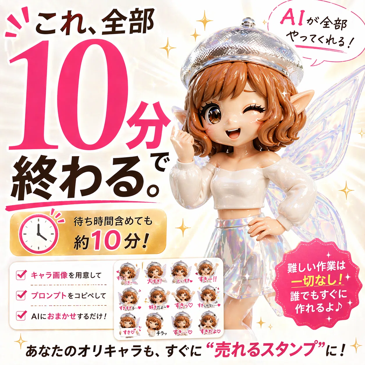 10分で切り抜きまで完成】ChatGPT images2.0×Claude(Codex)でLINE