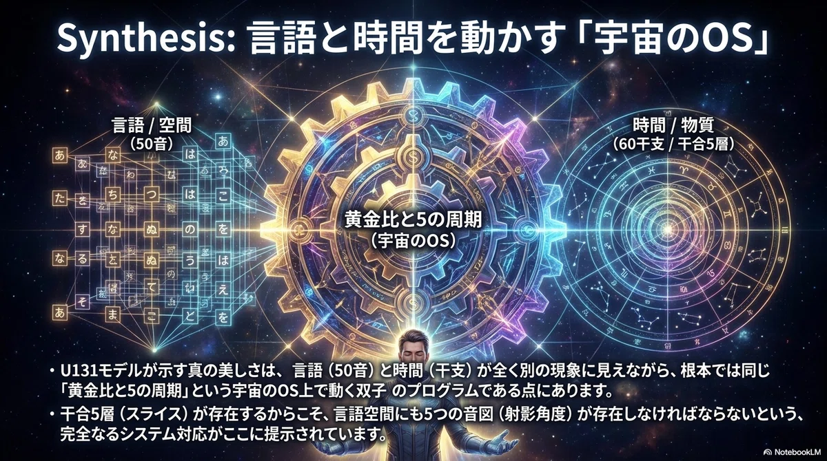 【幾何言語学】50音と干合5層(仮説)|Cosmic Order