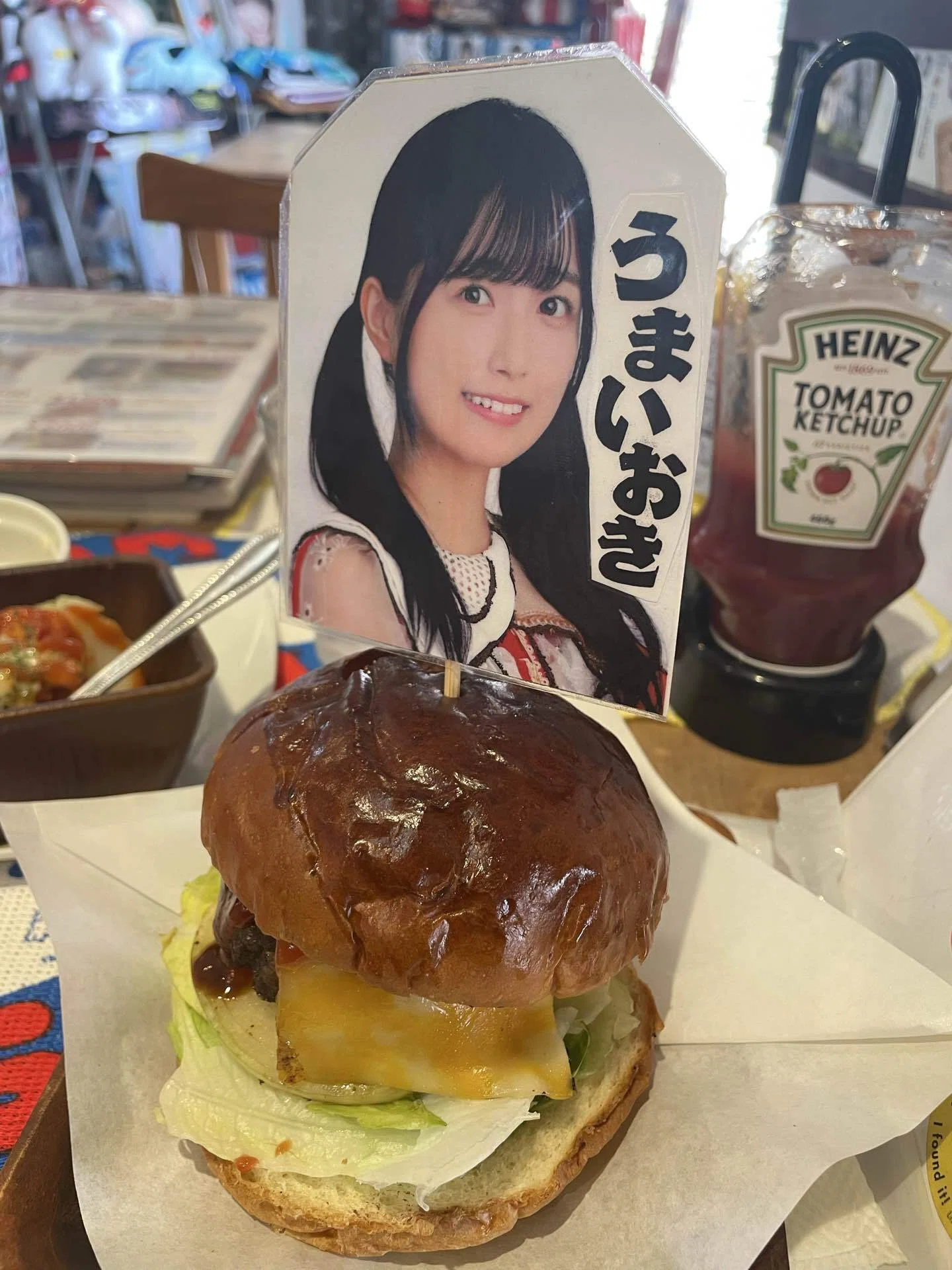 うまいおき】五百城茉央を過剰摂取できるハンバーガー屋さん＠神戸｜き