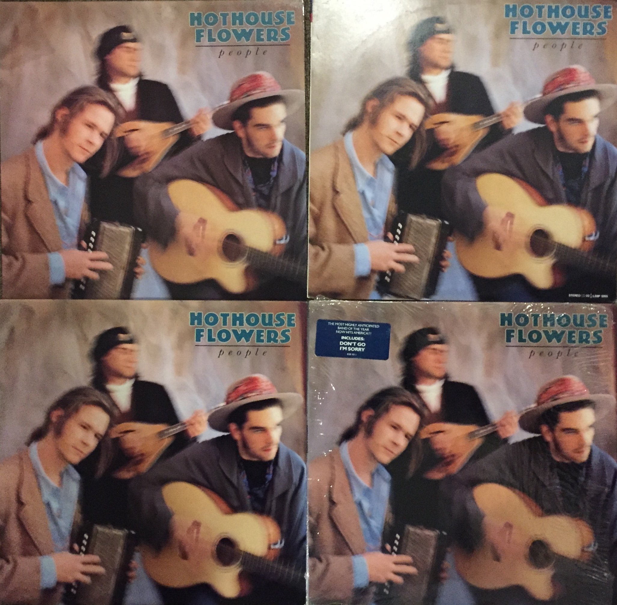 ◾️高音質️UKオリジナル盤■HOTHOUSE FLOWERS / ホットハウスフラ UK ROCK】Hothouse Flowers ホットハウス・フラワーズ / People 中古