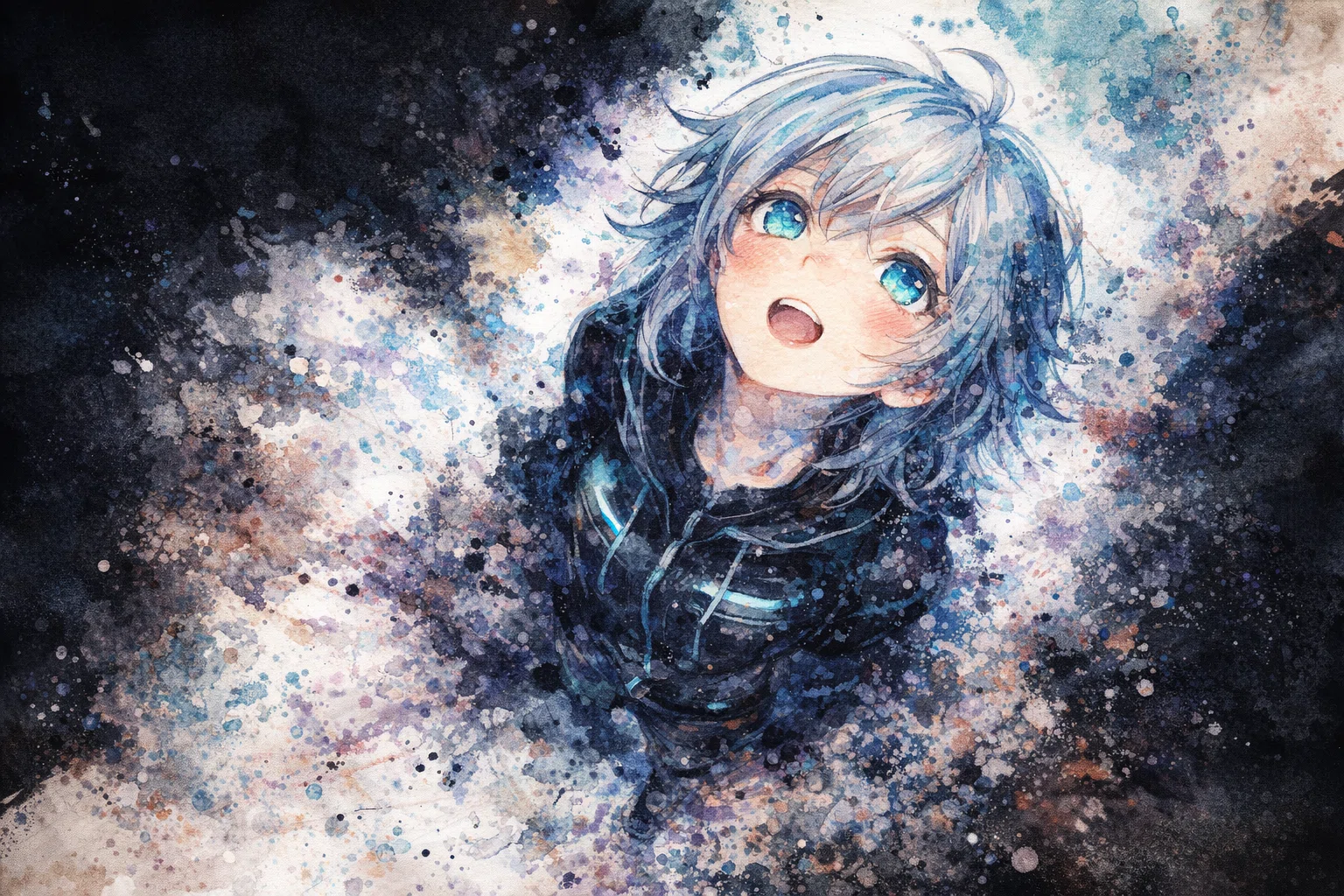 Copilot の水彩画で遊んでみる｜2026/04/24(金)｜画像生成｜AIイラスト