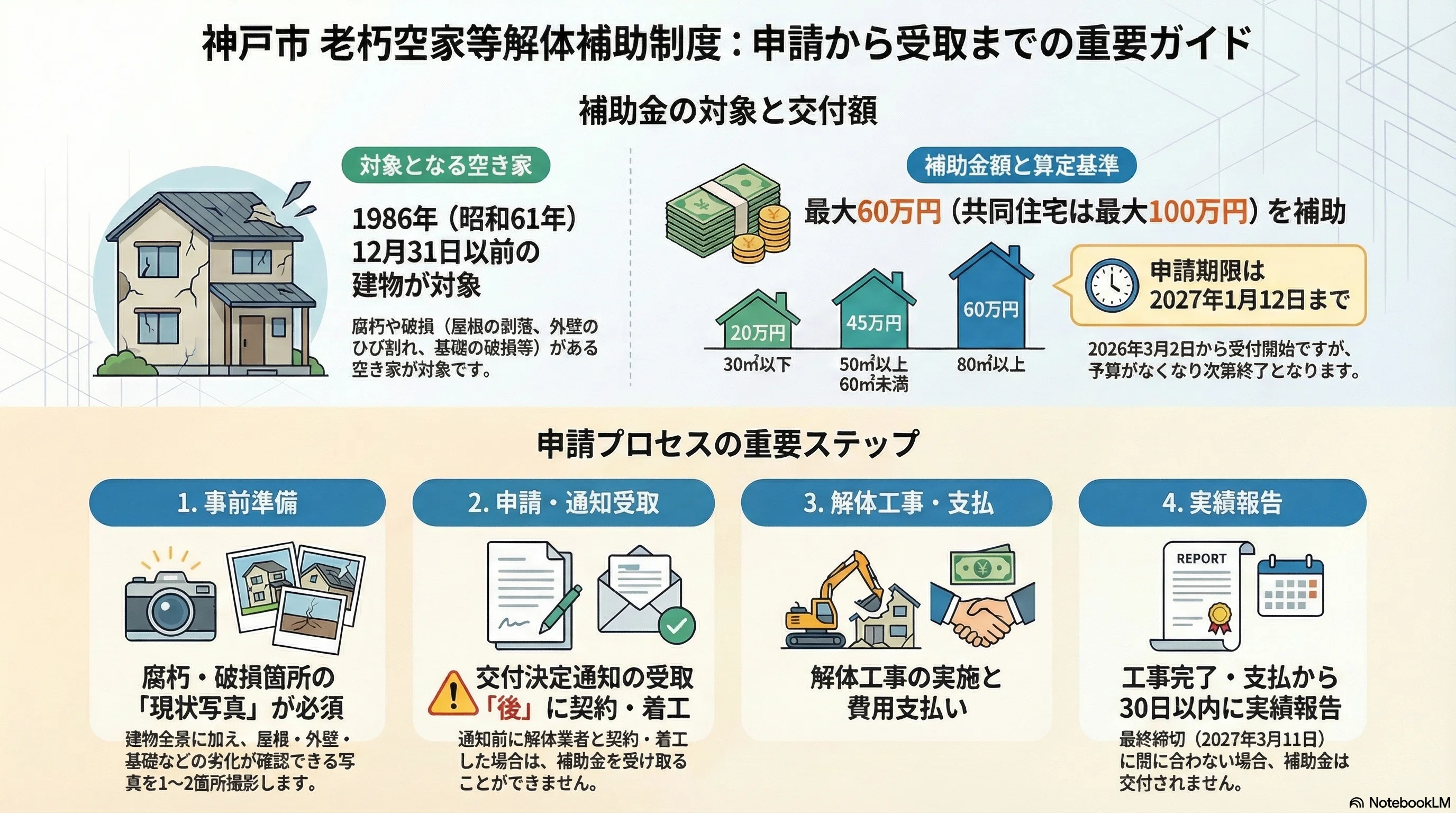 神戸市老朽空家等解体補助制度（令和8年度）について｜平田康人｜行政