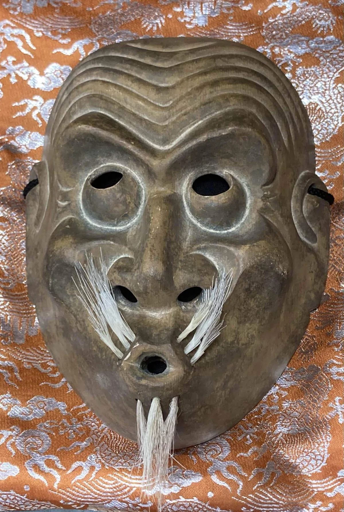 狂言面作品展に間に合うてござる|けんすけ福のかみ