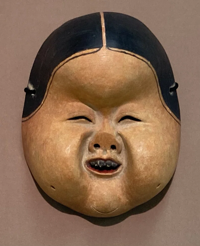 狂言面作品展に間に合うてござる|けんすけ福のかみ
