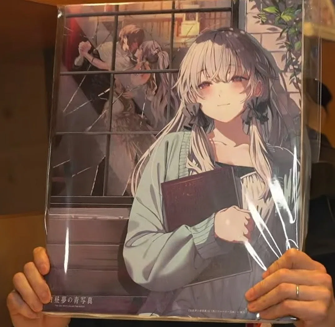 小説版『白昼夢の青写真』 長月さんの解説とコラボカフェ・グッズ等々
