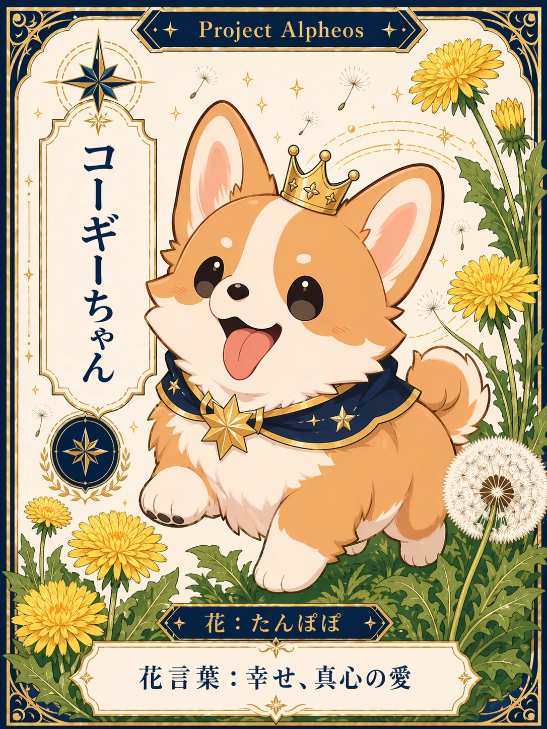 ChatGPT-image-2で創作キャラに花言葉を添えよう！｜だしのもと