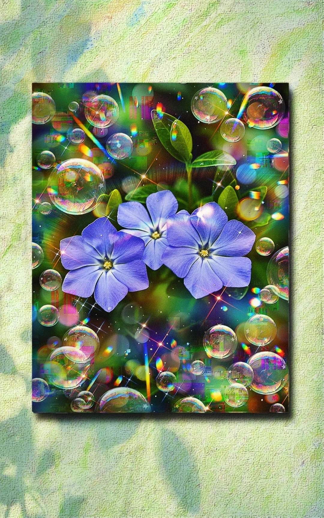 a-2379 光風霽月の庭 Eternal Spring キャンバスアート - F6｜T_GAI(戒)
