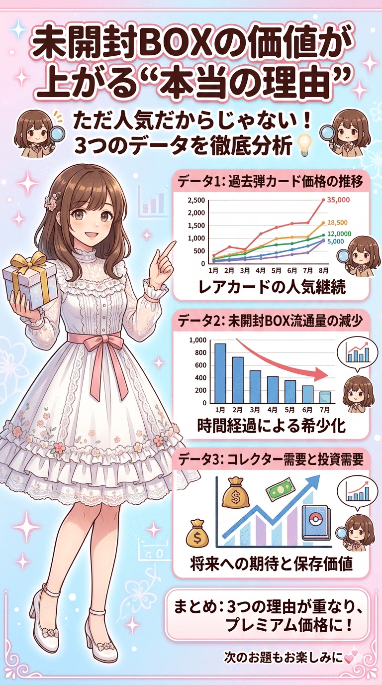 この箱の中の高価なカードを開封していただけることを願っておる.考えてみてください 良いもん買えたぜ〜って空けてみたらダメージデカくて激萎え、開封品は