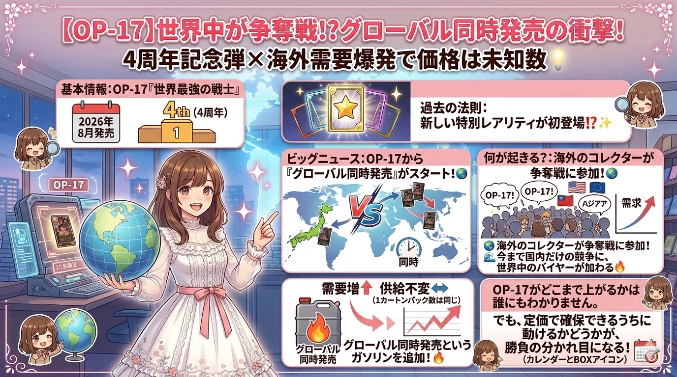 未開封BOXの値段が上がる理由、知ってますか？周年記念弾3つのデータ