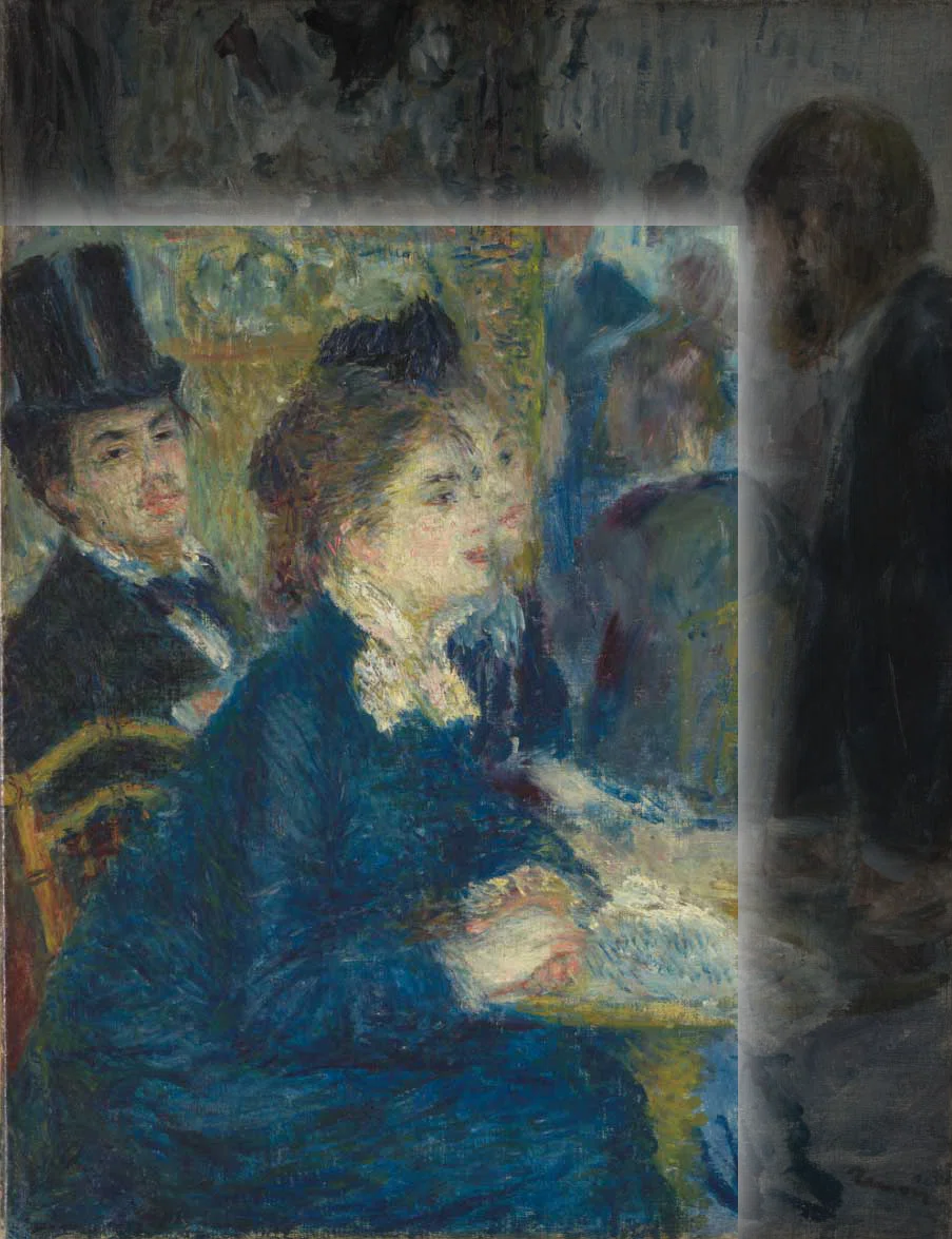 大ゴッホ展」出品作⑦ ルノワール《カフェにて》1877年頃｜美術史