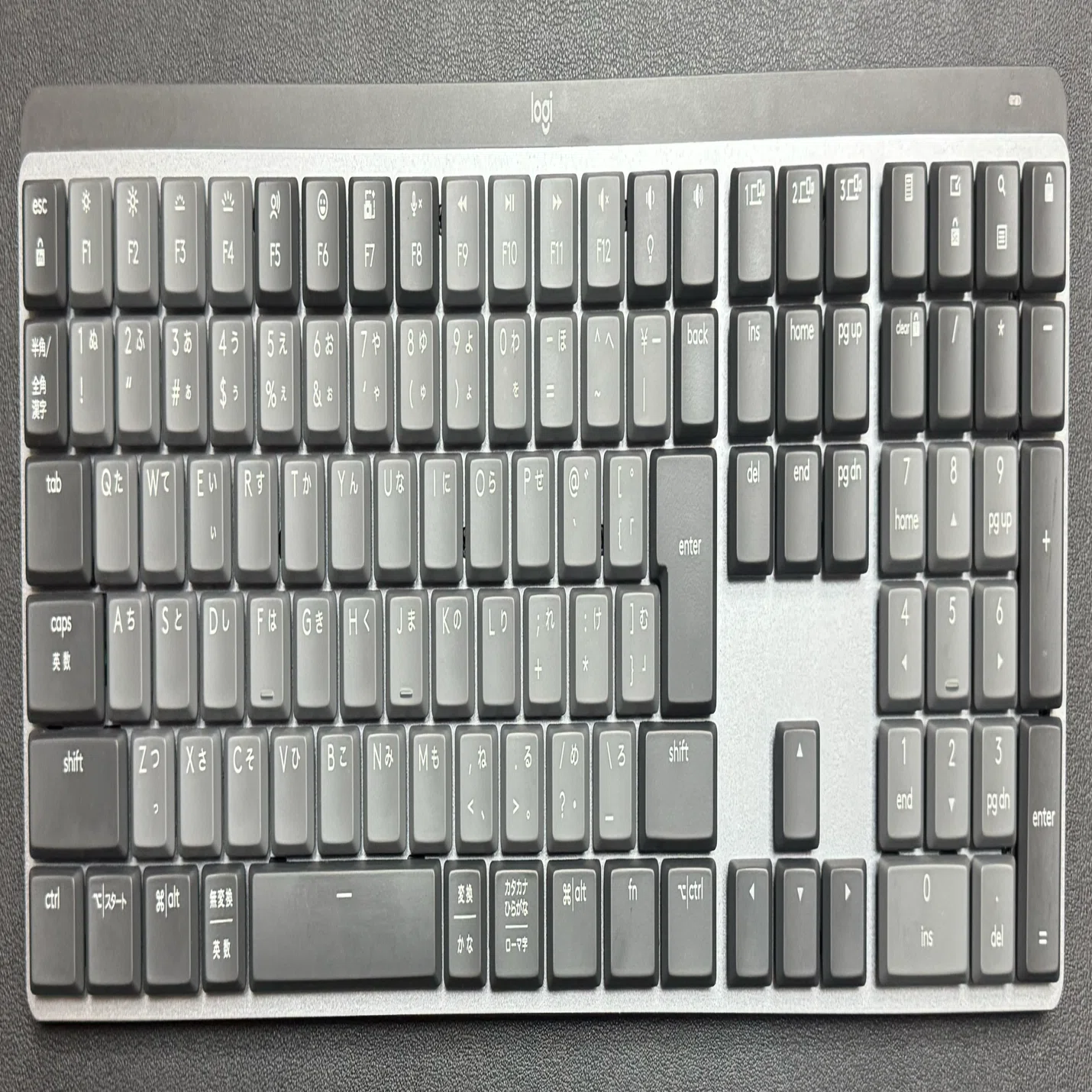 ガジェットレビュー：Logicool:KX850FC MX Mechanical クリッキー青軸