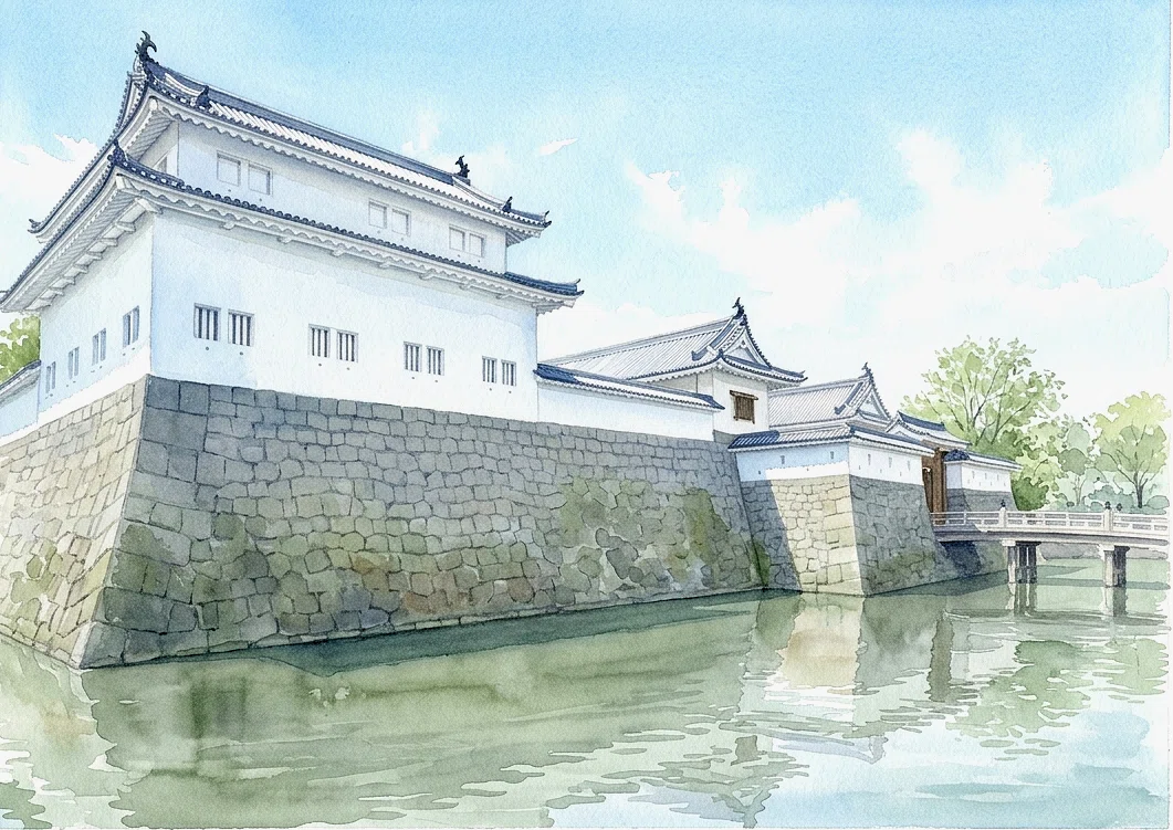 水彩画と御城印で巡る 日本の名城 28 最後に天下を掌握した武将 ― 徳川